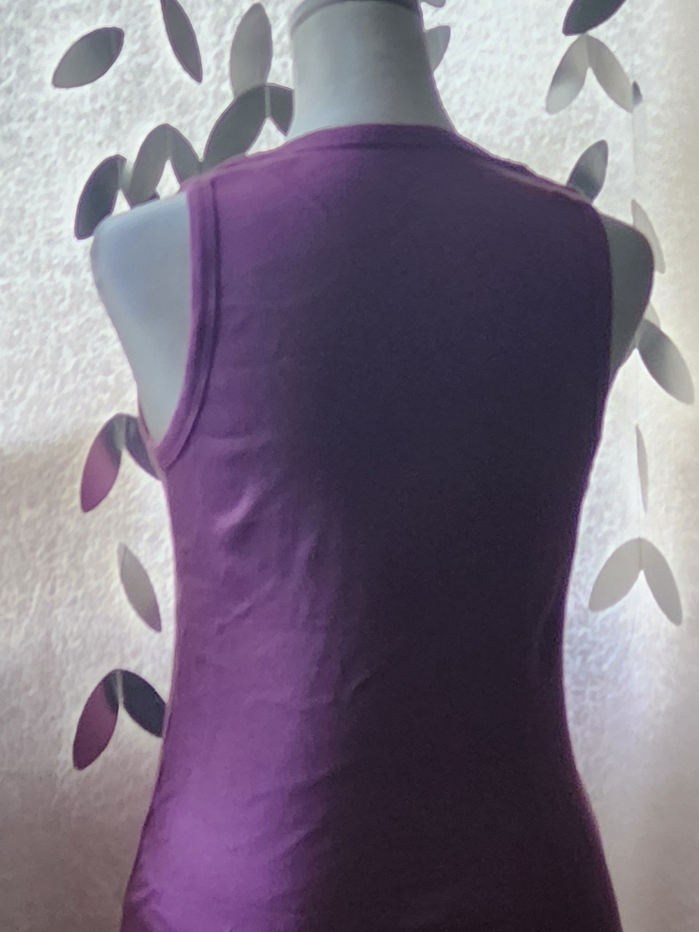 Sleeveless Purple Tank Top - Unbranded - Picture 5 of 5